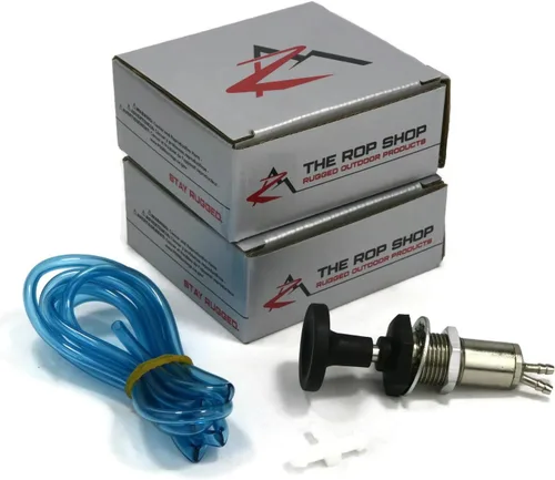 The ROP Shop Paquete de 2 kits de bomba de émbolo de imprimación de combustible para motos de nieve Polaris, Kawasaki, ATV