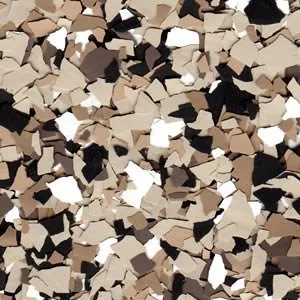 Miniatura 5 de Concrete Floor Supply Caja de 25 LB Epoxi Flake (9203)