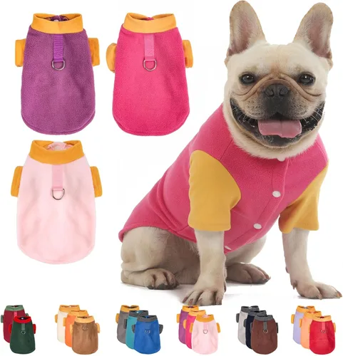 Miniatura 13 de FabriCastle Suéteres pequeños para perros, paquete de 3 prendas para perros y gatos, chaquetas suaves y cálidas para perros XXS XS S y S, disfraces