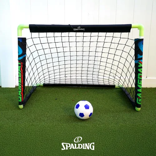 Miniatura 5 de Spalding - Juego de portería de fútbol, red de fútbol plegable con pelota, portería emergente para práctica y juegos, juego al aire libre para niños