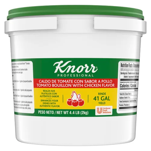 Miniatura 9 de Knorr Professional Caldo de Res, caldo de carne con base granulada de sabor a carne, caldo como base, marinada, potenciador de sabor, conveniente