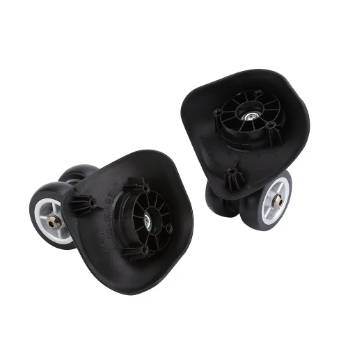Miniatura 7 de Rueda de maleta, ruedas de equipaje de viaje para kits de equipaje, ruedas de repuesto para maleta, ruedas de repuesto, soporte doble, flexible