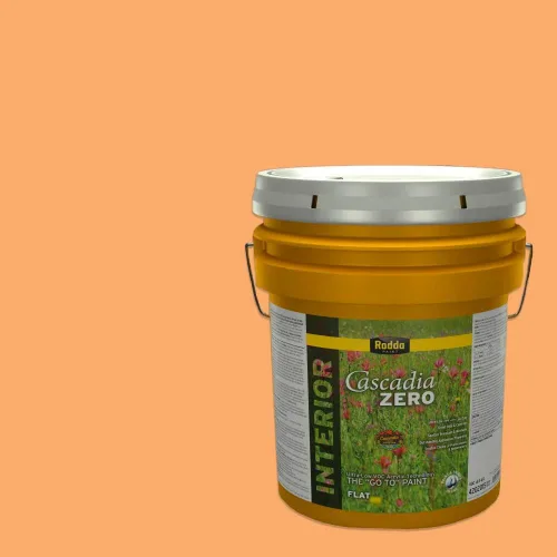 Miniatura 263 de Rodda Paint CASCADIA ZERO - Pintura plana e imprimación para interiores en uno, cuarto de galón, crema de ballet