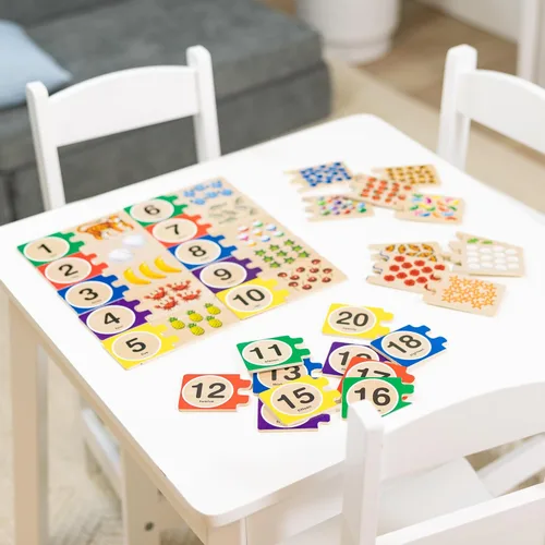 Miniatura 9 de Melissa & Doug Rompecabezas de números para autocorrección, Multicolor/Ninguno