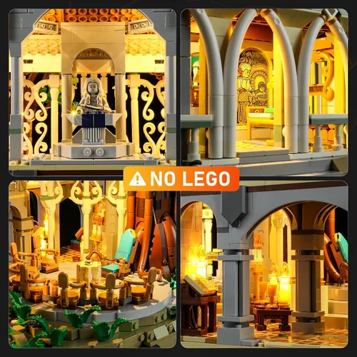 Miniatura 2 de LIGHTAILING Luz para Lego - 10316 Rivendell - Kit de iluminación LED compatible con modelo de bloques de construcción Lego - NO incluye el juego