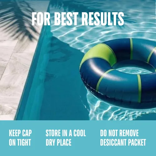 Miniatura 7 de JNW - Tiras de prueba de piscina 7 en 1, 100 tiras de prueba rápidas y precisas para agua de piscina, tiras de prueba de spa para bañera