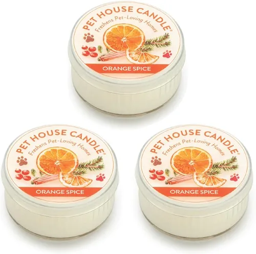 Miniatura 13 de Pet House - Mini velas para olor de mascotas, a base de plantas, velas perfumadas aptas para perros y gatos, té verde lavanda, paquete de 3