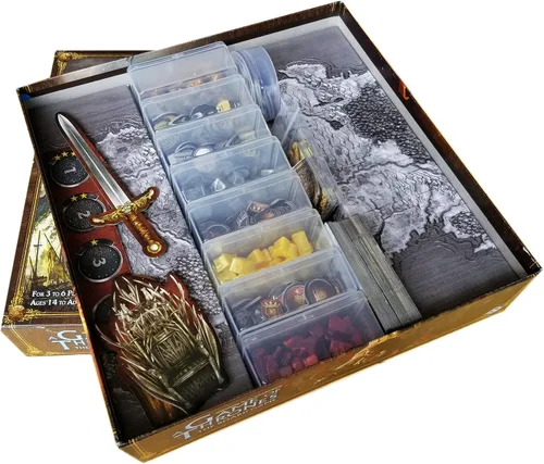 Miniatura 4 de BitsBins - Organizador de piezas de juego de mesa, accesorios que organizan fichas y componentes tanto en la caja de juego como durante el juego