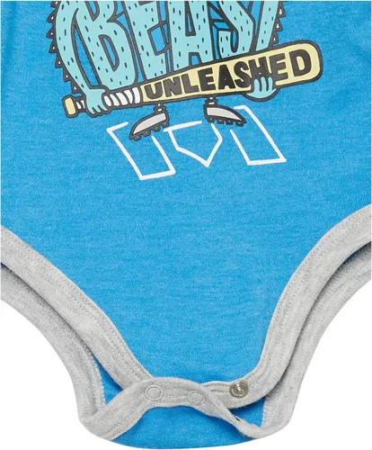 Miniatura 9 de Under Armour baby-boys 3-piece Set Bodysuit Graphic T-shirt and Shorts Crew Neckline