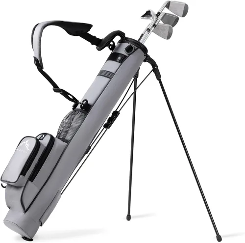 Miniatura 8 de UNIHIMAL Bolsa de Golf Ligera con Soporte para Transportar – Fácil de Transportar y Duradera Bolsa de Golf Pitch n Putt para el Campo de Práctica