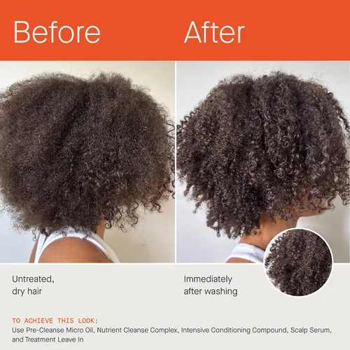 Miniatura 3 de Aceite capilar prelavado, elimina la acumulación, facilita el desenredo, minimiza la rotura, productos 4C sin sulfato para cabello texturizado