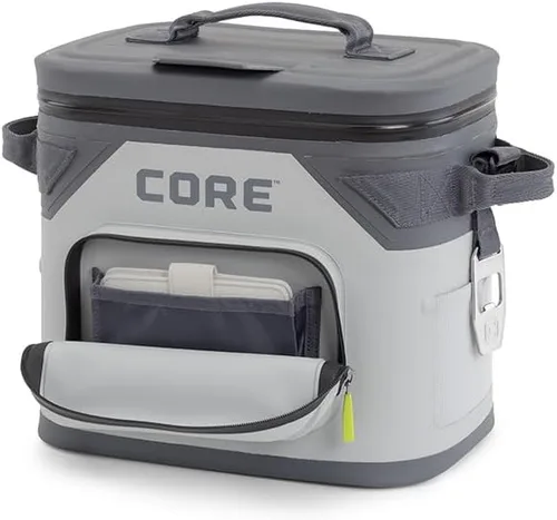 Miniatura 9 de CORE - Bolsa de enfriador suave a prueba de fugas magnética con cremallera impermeable Bolsa aislada enfriador portátil Mejor enfriador suave