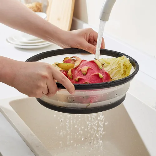 Miniatura 5 de Cubierta plegable para salpicaduras de microondas para alimentos con alfombrillas de silicona, 10.2 pulgadas, apta para lavavajillas, cubierta