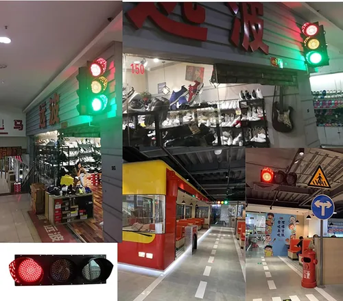 Miniatura 6 de Semáforo LED industrial de 7.874 in (8 pulgadas), 3 luces rojas, amarillas, verdes, luz de señal de tráfico para PC, carcasa de PC, impermeable