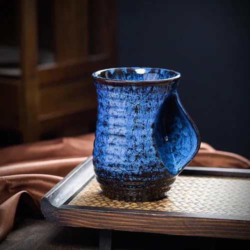 Miniatura 9 de Taza Calentadora de Manos de Cerámica de 18 oz, Taza de Café Calentadora de Manos Novedosa, Taza de Té, Mantén Tus Manos Calientes, Calentador