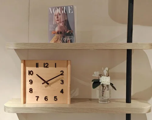 Miniatura 3 de Reloj de pared de 14 pulgadas; reloj de pared de madera; decoraciones para colgar en la pared; decoraciones; reloj decorativo grande; reloj