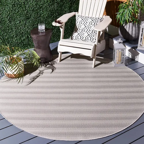 Miniatura 36 de SAFAVIEH Hampton Collection - Alfombra lavable para exteriores de 2 x 9 pies, color marfil y gris, no desprende pelusa y fácil de limpiar, ideal