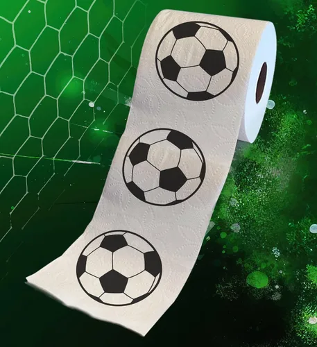 Miniatura 2 de Printed TP Rollo de papel higiénico impreso para juegos deportivos, sorpresa para el día del juego, para adultos, mujeres y hombres, regalos