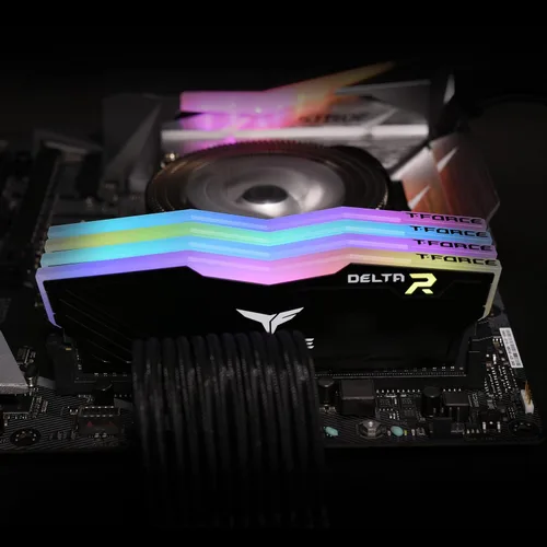Miniatura 4 de TEAMGROUP T-Force Delta RGB DDR4 16 GB (2 x 8 GB) 3200 MHz (PC4-25600) CL16 Módulo de memoria de escritorio RAM TF3D416G3200HC16CDC01 - Negro