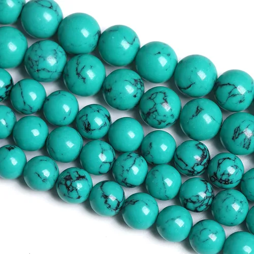 Miniatura 26 de 100 cuentas redondas sueltas de hematita negra de grado AAA para hacer joyas y pulseras