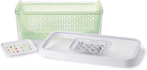 Miniatura 4 de OXO Good Grips GreenSaver Produce Keeper - Recambios de filtro grande y de carbono Good Grips GreenSaver 4 unidades, 4