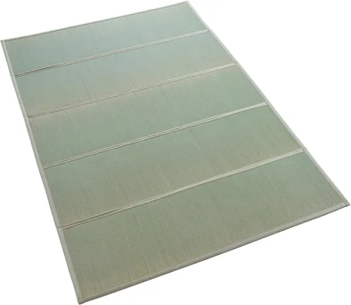 Miniatura 10 de Tatami Mat – Colchón plegable de tatami japonés Igusa, futón para dormir en el suelo de hierba rush, meditación, yoga Zen Tatami, individual XL por