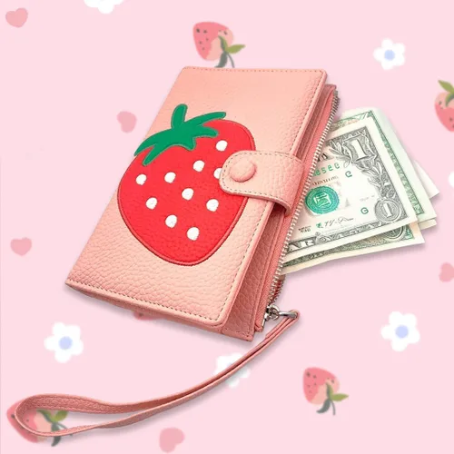 Miniatura 23 de BelugaDesign Monedero Kawaii Bolsa de monedas de dibujos animados pastel para mujer