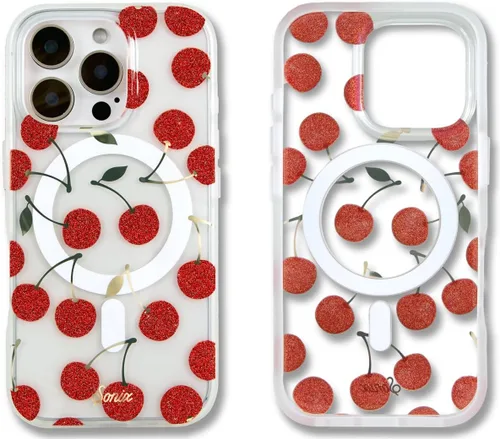 Miniatura 31 de Sonix x Sanrio - Funda para iPhone 15 Pro, compatible con MagSafe, probada en caídas de 10 pies, adivinador Kuromi