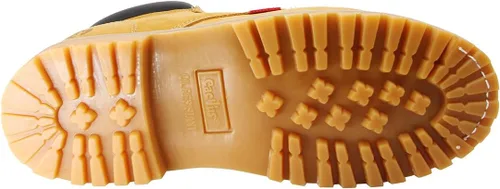 Miniatura 3 de Cactus Botas de trabajo de construcción de piel de nobuk con aislamiento de puntera suave de 6.0 in, cómodas botas de construcción industrial