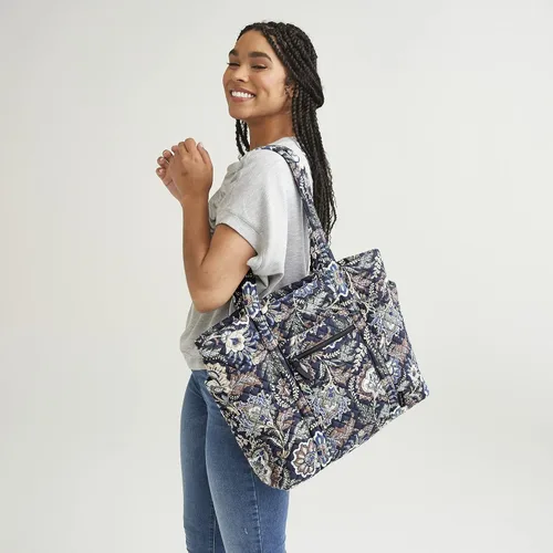 Miniatura 6 de Vera Bradley Bolso de mano Vera de lujo de algodón
