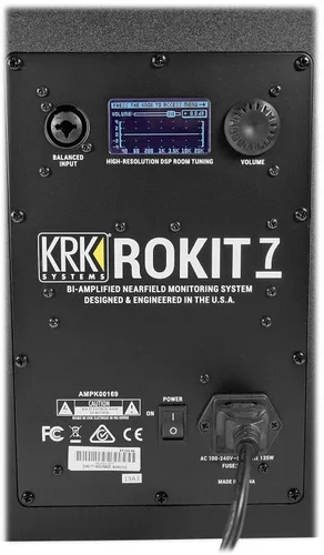 Miniatura 4 de KRK ROKIT7G4 KRK 7" POWERED MONITOR, Negro