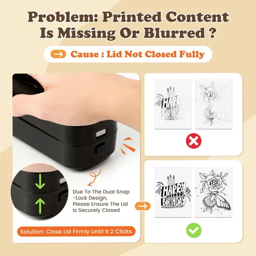Miniatura 8 de Phomemo TK32 - Kit de tatuaje temporal para niños a partir de 8 años, impresora térmica de tatuajes Bluetooth, crea e imprime tatuajes temporales