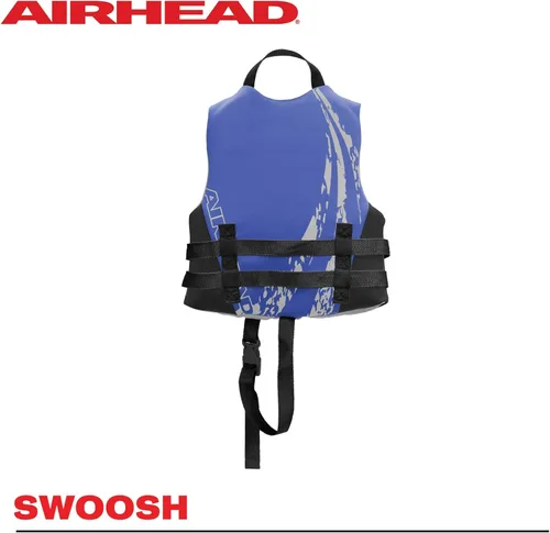 Miniatura 3 de Airhead Swoosh Kwik-Dry Neolite Life Jacket, US Coast Goard Approved Type III Life Jacket, Adult and Youth Sizes Azul