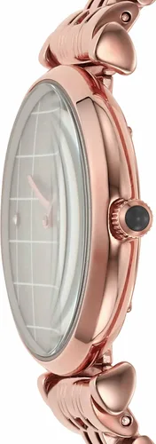 Miniatura 3 de Emporio Armani Reloj de vestir para mujer con pulsera de acero inoxidable