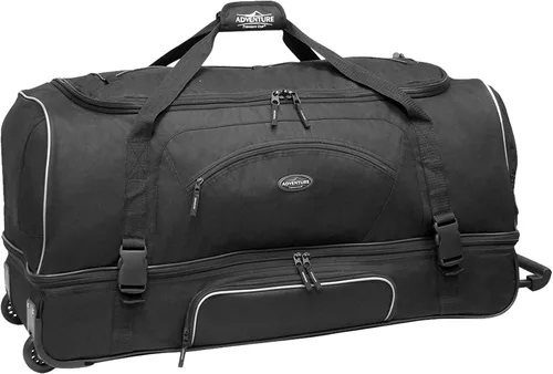 Miniatura 7 de Travelers Club Adventure - Bolsa de lona vertical con ruedas, Bolsa de lona vertical Adventure