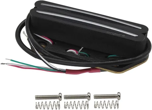 Miniatura 2 de OriPure Alnico 5 Pastillas Humbucker de doble carril caliente TL Pastilla puente 13.6K Fit TL estilo guitarra eléctrica parte Doble riel 13.6K
