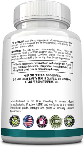 Miniatura 2 de Approved Science Hairprin - Promueve el crecimiento del cabello y ayuda a estimular la circulación del cuero cabelludo. 60 cápsulas veganas por