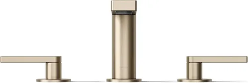 Miniatura 9 de Kohler 73060-4-BV Composed Grifo de lavabo de baño con manijas de palanca, 1.2 gpm, bronce cepillado vibrante Bronce pulido vibrante