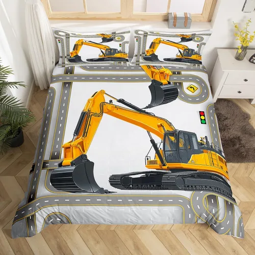 Miniatura 33 de Funda de edredón con estampado de extraterrestre, juego de ropa de cama de nave espacial para niños y niñas, decoración de habitación