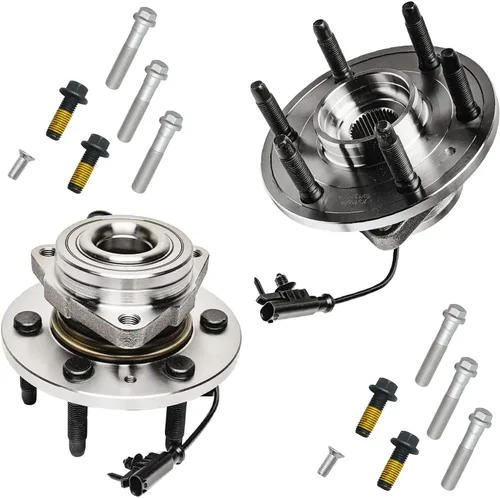 Miniatura 121 de Detroit Axle - Kit de extremo delantero RWD para Chrysler 300 Dodge Challenger Charger Upper Lower Control Arms rótulas de rodamiento de rueda Bujes