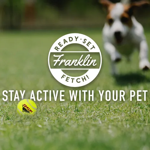 Miniatura 11 de Franklin Pet Supply Co. - Mini lanzador de pelotas de tenis para perros, mini cañón lanzador de pelotas de tenis para perros y juegos activos