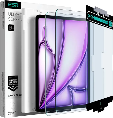 Miniatura 11 de ESR Protector de pantalla para iPad Pro de 11 pulgadas (2022/2021/2020/2018), protector de pantalla para iPad Air 5/4, película de vidrio templado