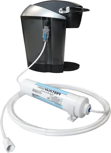 Kit de recarga de agua filtrada, para cafeteras Keurig no comerciales por PureWater Filters
