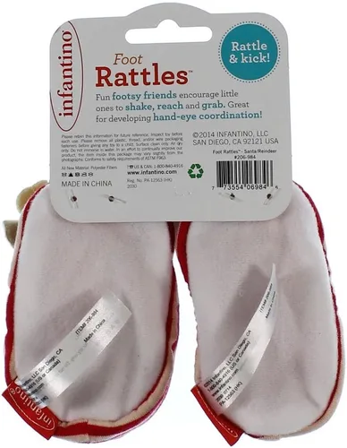 Miniatura 2 de Sonajeros de pie para bebé niño - talla única 3 meses-6 meses