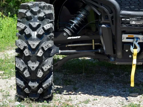Miniatura 2 de SuperATV Brazos A de desplazamiento de 1.5" de alto espacio libre para Polaris RZR S 1000/2019-2020 S4 1000 Heavy Duty - Negro
