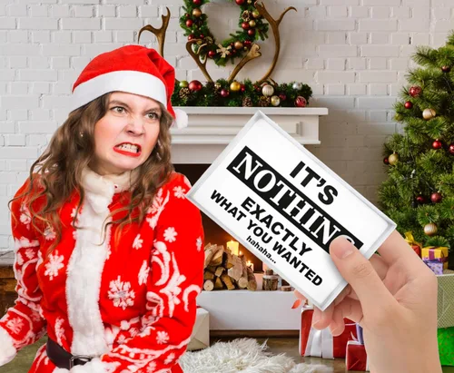 Miniatura 6 de Jergrim Caja de regalo Nothing, regalos divertidos de broma, ideal para elefante blanco, regalos para hombres, mujeres, Papá Noel secreto
