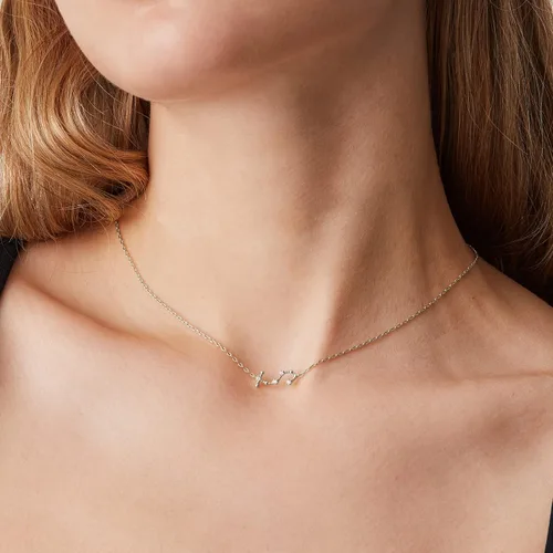 Miniatura 4 de PAVOI 14K Gold Plated Astrology Constellation Horoscope Zodiac Necklace 16-18