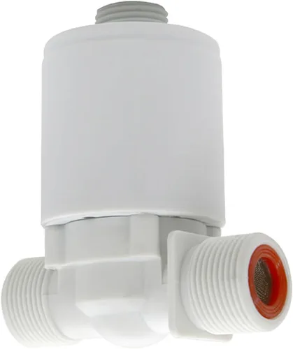 Miniatura 5 de Válvula de control automático de nivel de agua de rosca macho de 1/2 "Torre Válvula de bola de flotador de tanque de agua con filtro