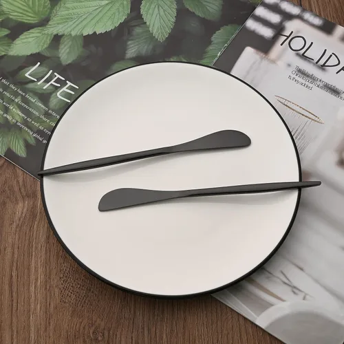 Miniatura 4 de Cuchillo esparcidor de 6 piezas, cuchillos esparcidores de queso de acero inoxidable para cocina, cuchillo de postre para aperitivo, mantequilla