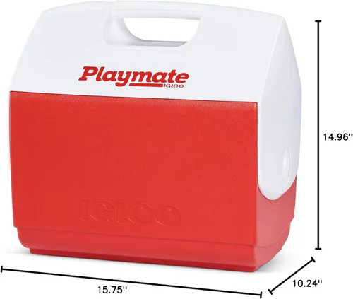 Miniatura 13 de Igloo Classic Playmate Coolers Insulated Hard Shell Cooler Chest Rojo